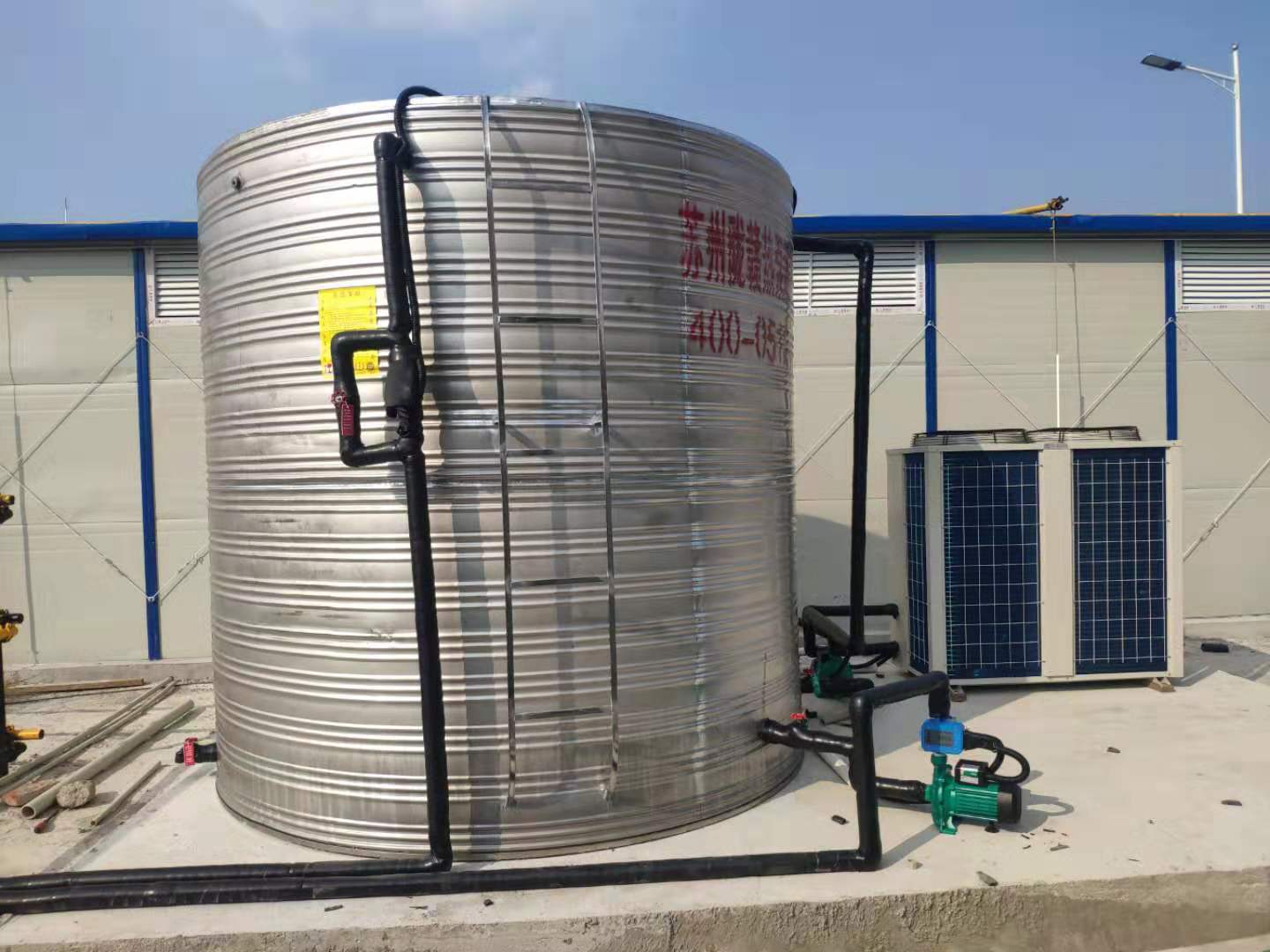 工地熱水系統用了空氣能熱水器效果如何,你想知道的都在這里 工地熱水系統用了空氣能熱水器效果如何,你想知道的都在這里