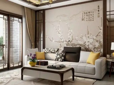 新中式酒店家具擺放